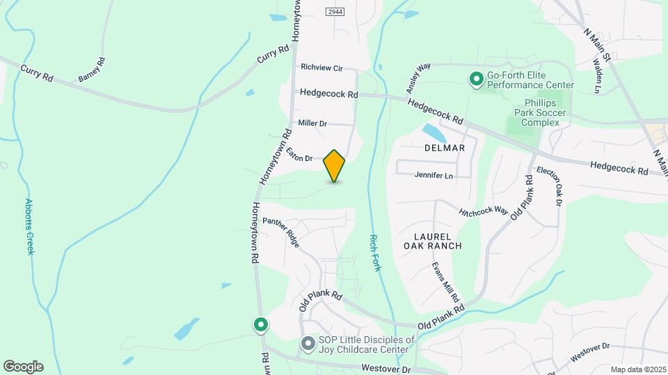 805 Falls Grove Trl Map and Location Details