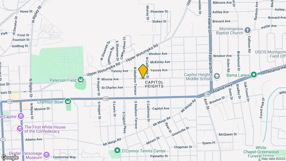 1828 Winona Ave Map and Location Details