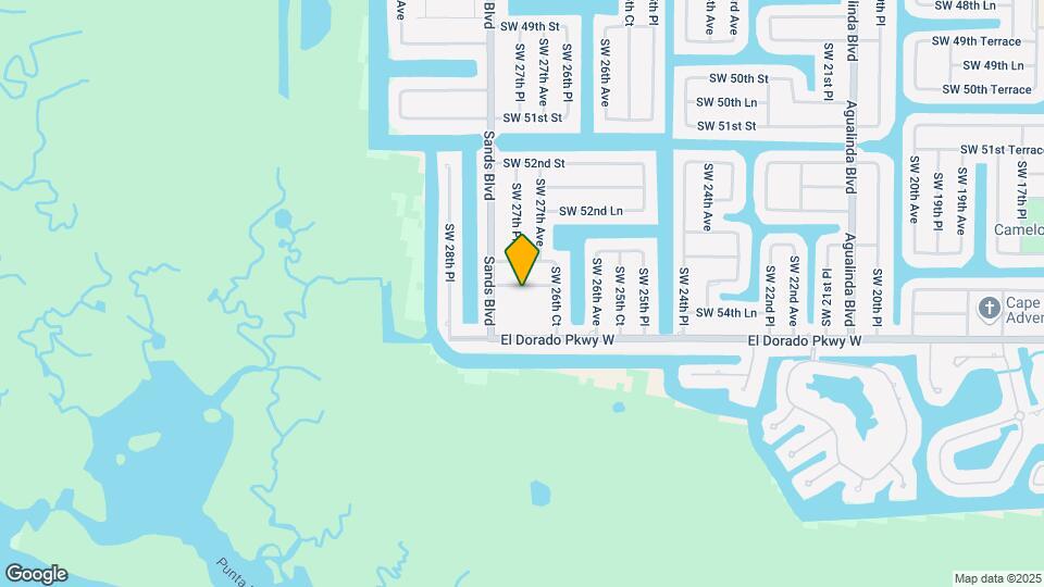 2706 SW 54th Terrace Map and Location Details
