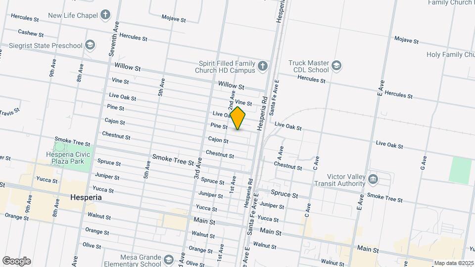 16535 Pine St Mapa y Detalles de la Ubicación