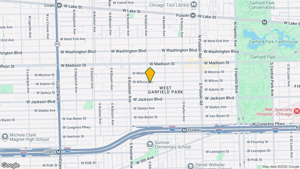 4253 W Wilcox St Map and Location Details