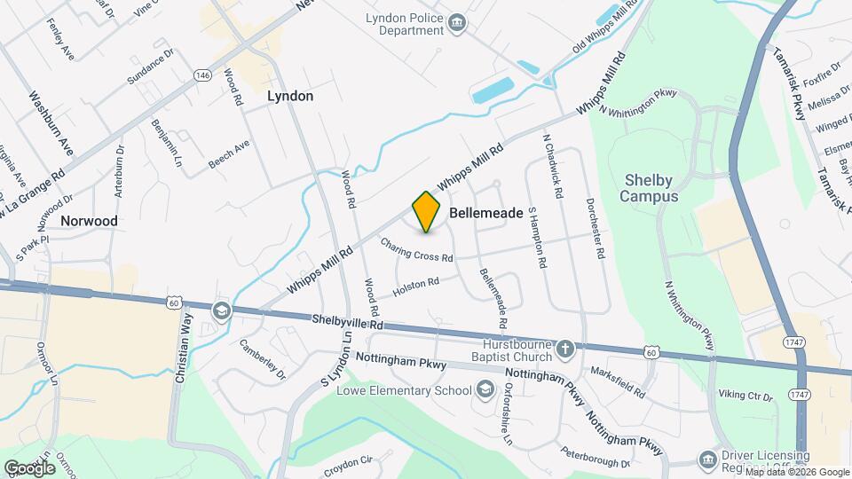 8608 Whipps Bend Rd Map and Location Details