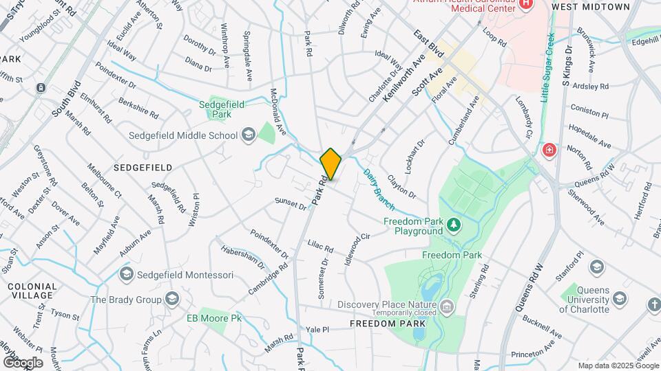 2708 Dilworth Heights Ln Map and Location Details