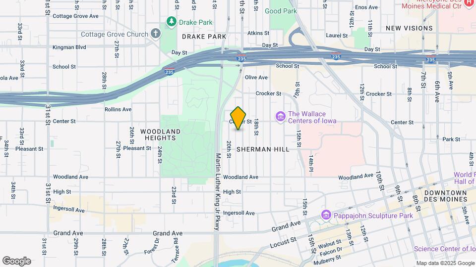 732 19th St Map and Location Details