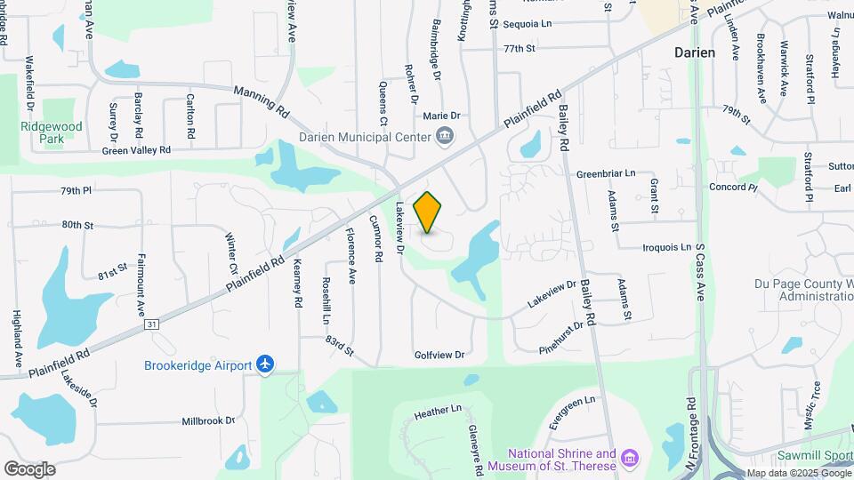 1640 Wildwood Ln Map and Location Details