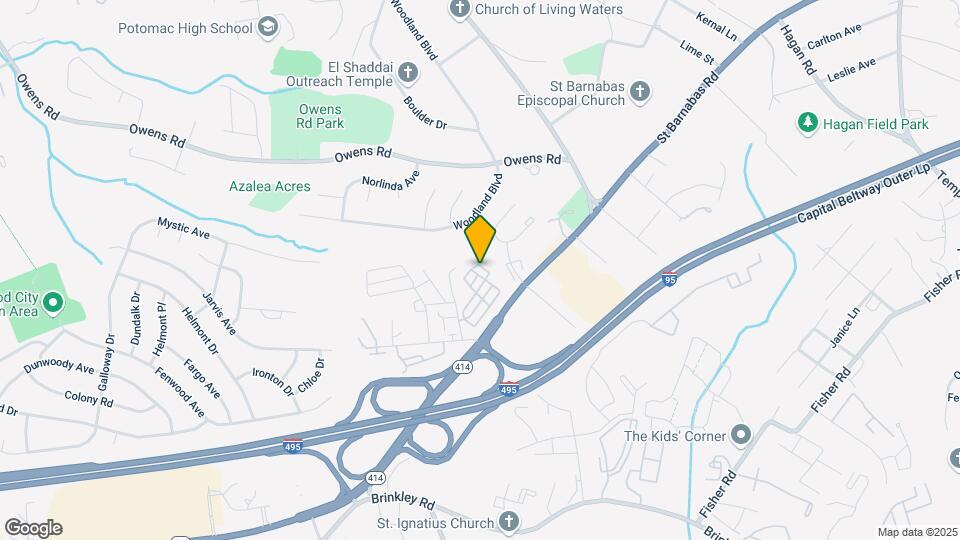 5618 Virginia Ln Map and Location Details