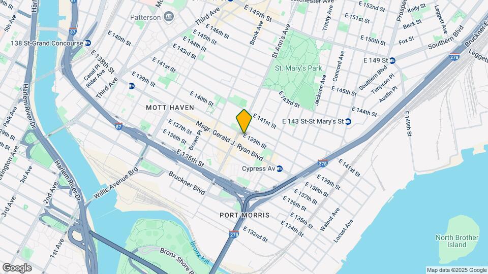 574 East 139th Street Map and Location Details