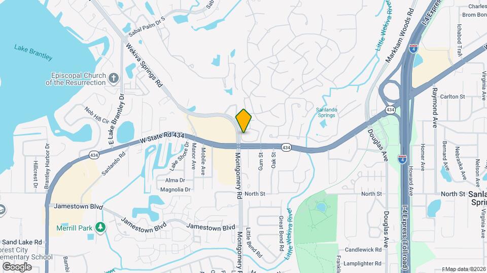 263 Crown Oaks Way Map and Location Details