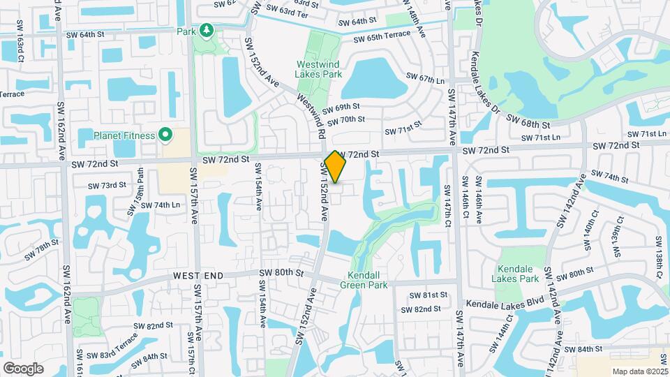 7411 SW 152nd Ave, Unit 6207 Mapa y Detalles de la Ubicación
