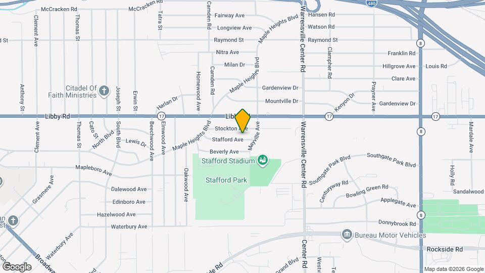 19289 Stafford Ave Map and Location Details