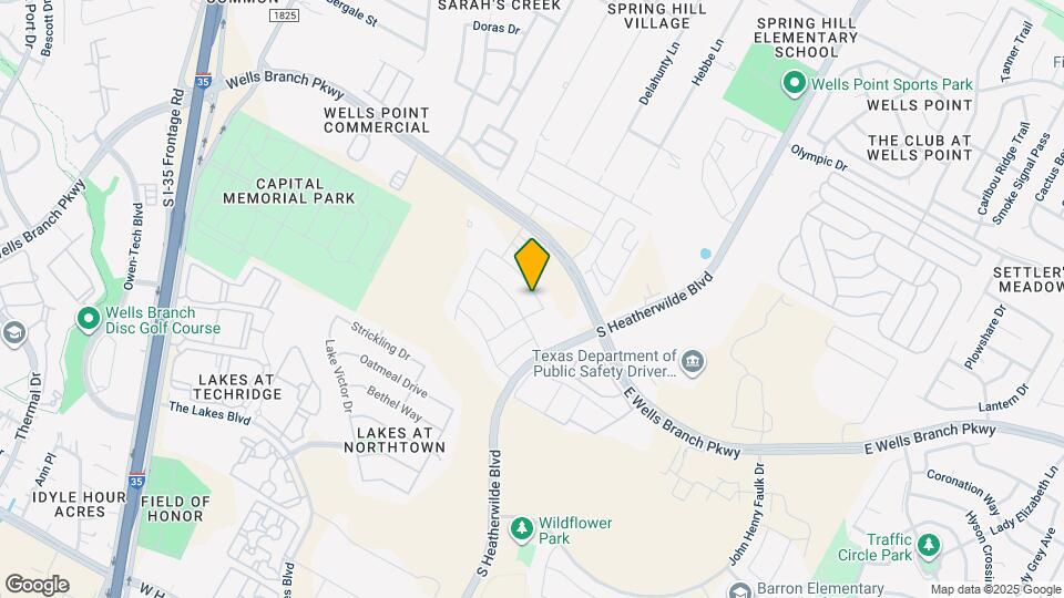 607 Screech Owl Dr Map and Location Details