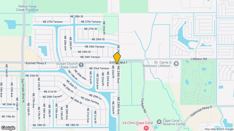 2318 NE 24th Ave Map and Location Details