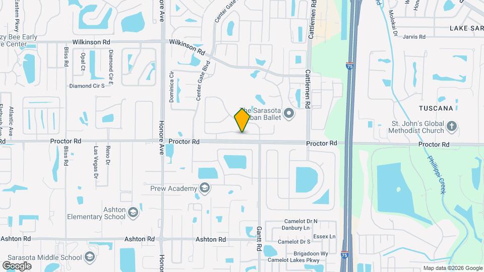 5522 Eastwind Dr Map and Location Details