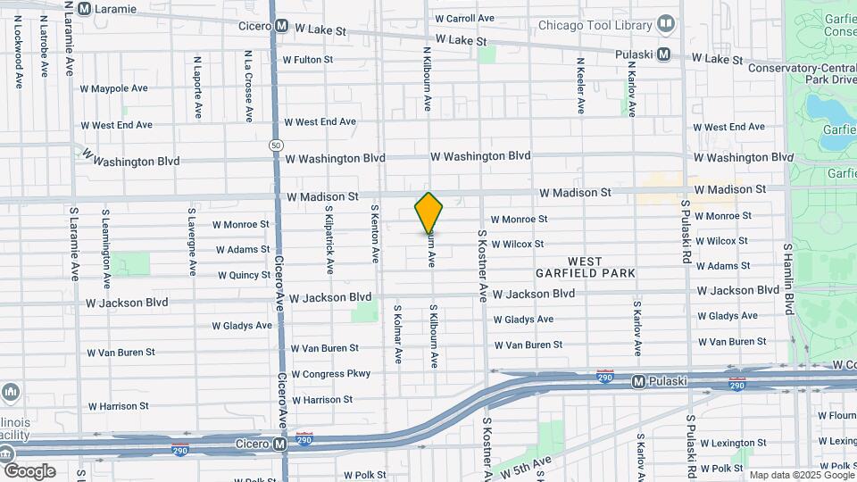 4500 W Wilcox St Map and Location Details