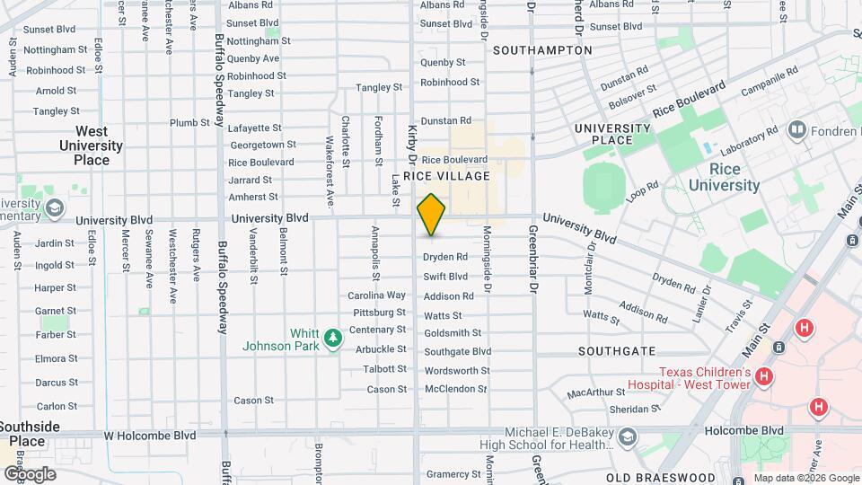 2513 Shakespeare St Map and Location Details