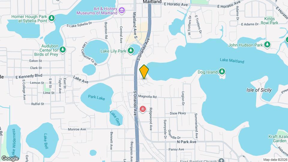 1140 Orlando Ave Mapa y Detalles de la Ubicación