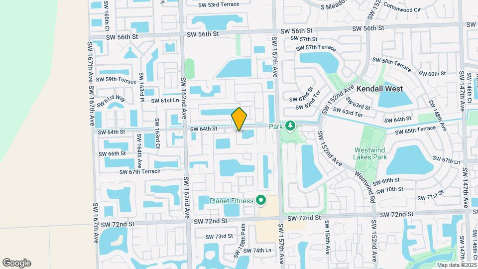 6455 SW 158th Pass Map and Location Details