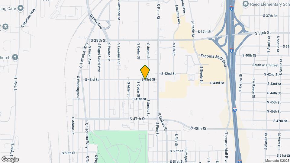 3010 S 43rd St Map and Location Details
