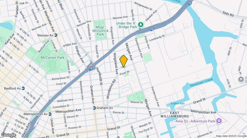 300 Richardson St Mapa y Detalles de la Ubicación