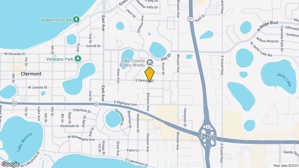 833 Disston Ave Map and Location Details