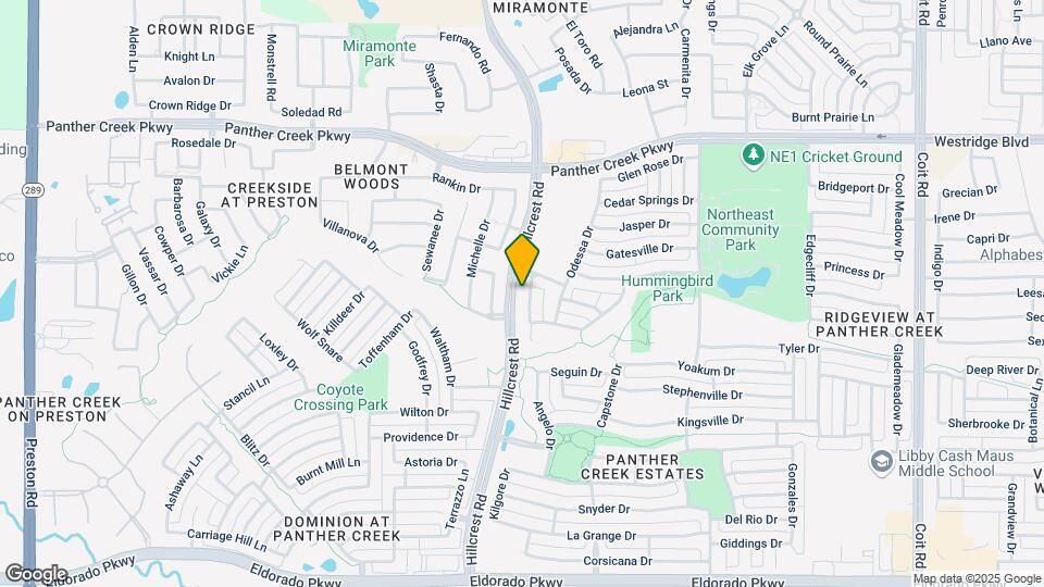 12811 Greenhaven Dr Map and Location Details