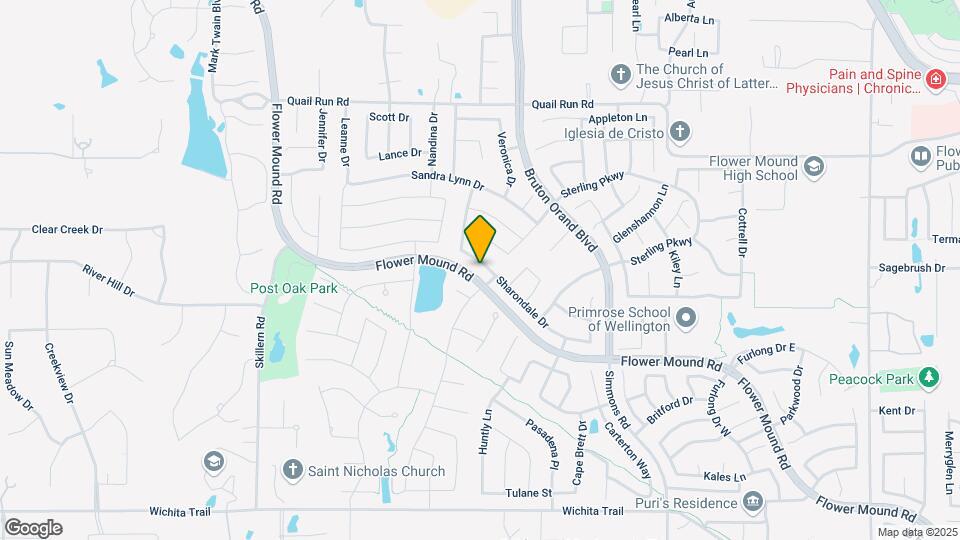 4213 Sharondale Dr Map and Location Details