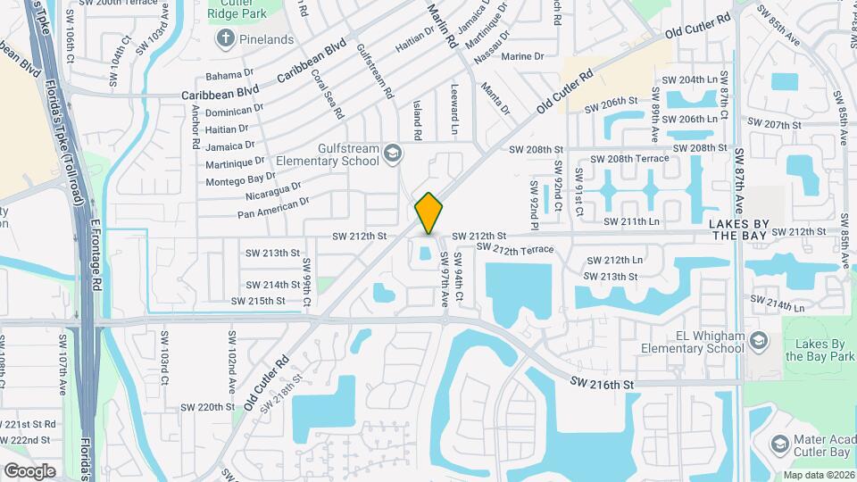 9734 SW 212th St Map and Location Details