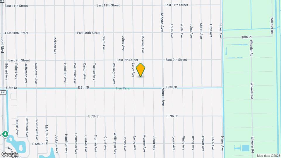 807 Monroe Ave Map and Location Details