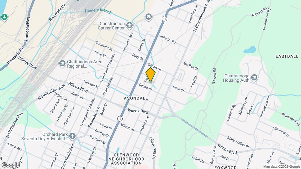 1707 Arlington Ave Map and Location Details