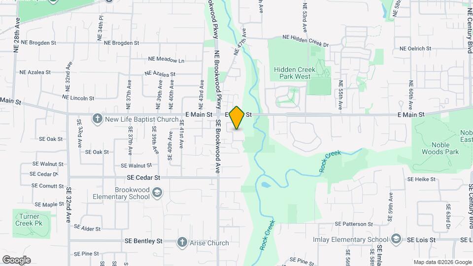 184 SE 47th Ave Map and Location Details