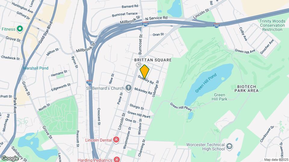 17 Duxbury Rd Map and Location Details
