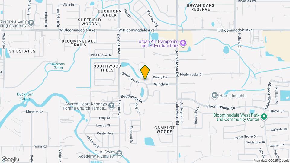 3684 Woodhill Dr Map and Location Details