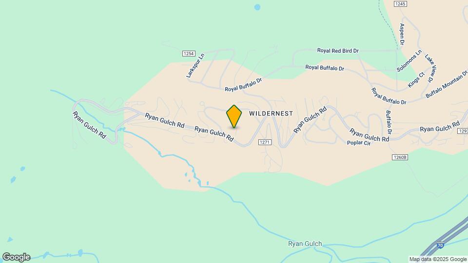 8500 Ryan Gulch Rd Map and Location Details