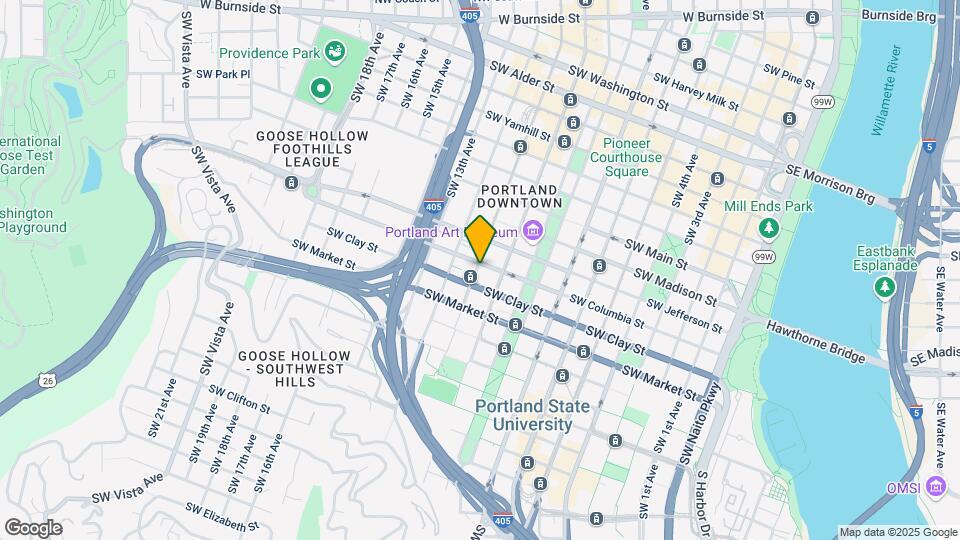 1405 SW 11th Ave Map and Location Details