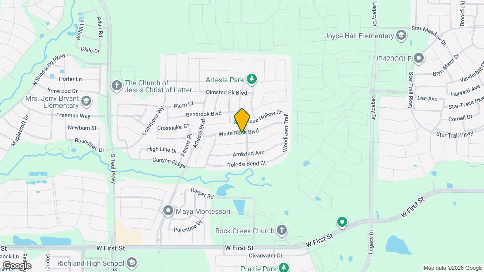 16420 White Rock Blvd Map and Location Details