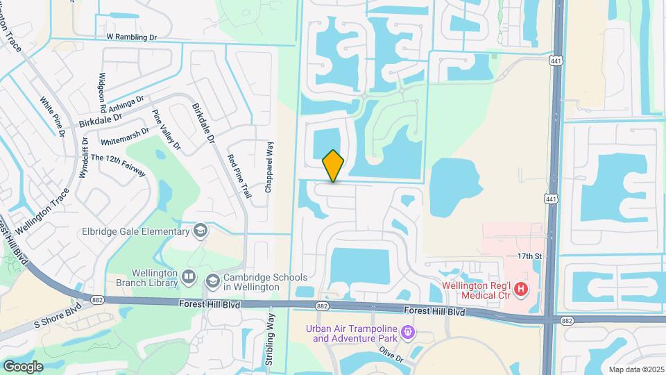 10746 Oak Bend Way Map and Location Details