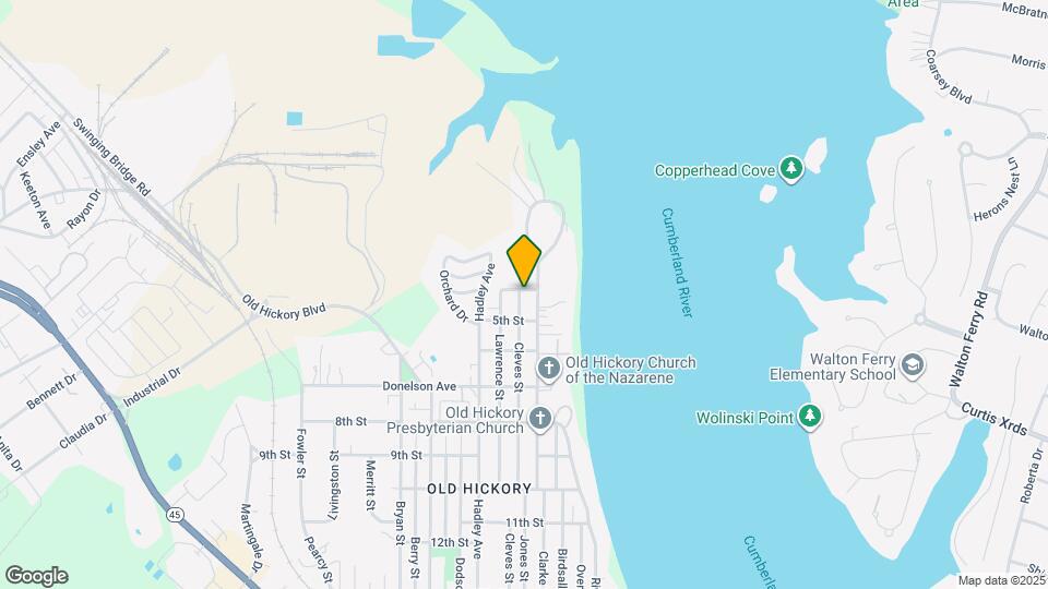 401 Cleves St Mapa y Detalles de la Ubicación