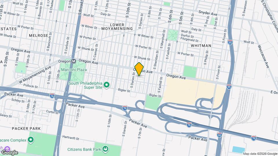 722 Mollbore Terrace Map and Location Details