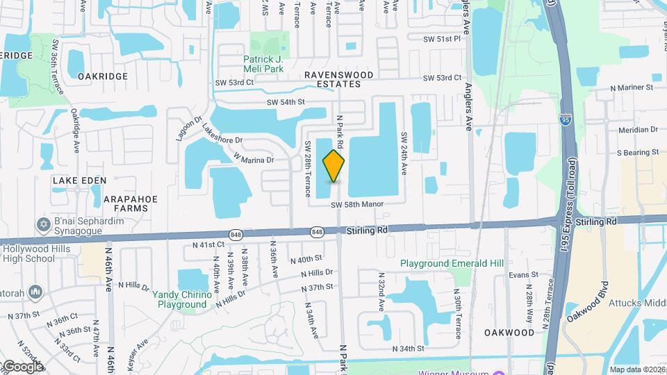 5763 N Park Rd Map and Location Details