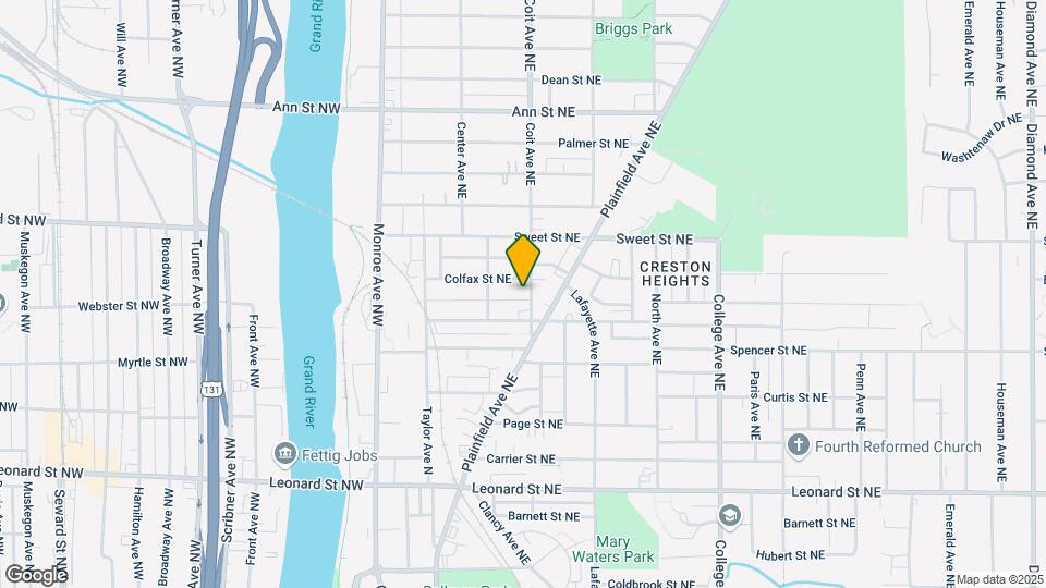 1527 Coit Ave NE-Unit -2 Map and Location Details