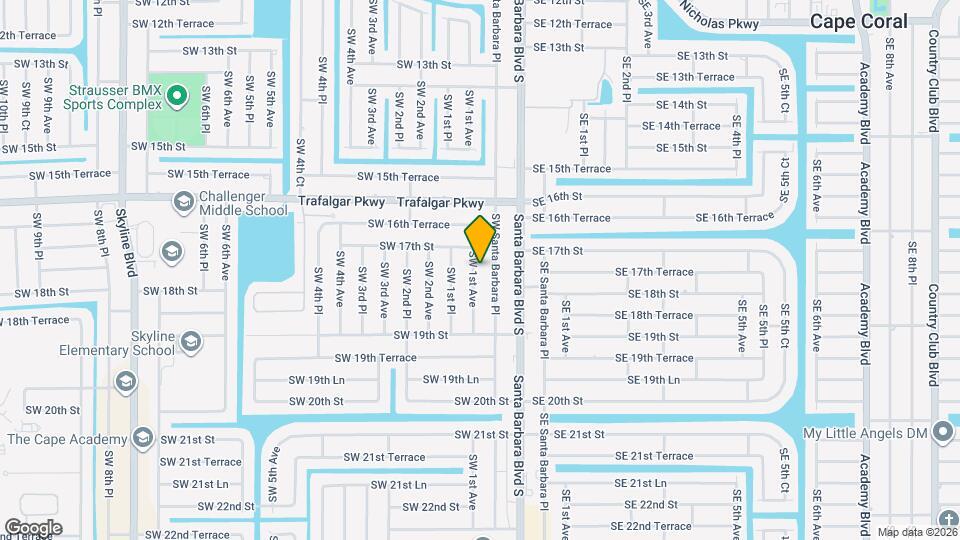 1715 SW 1st Ave Map and Location Details