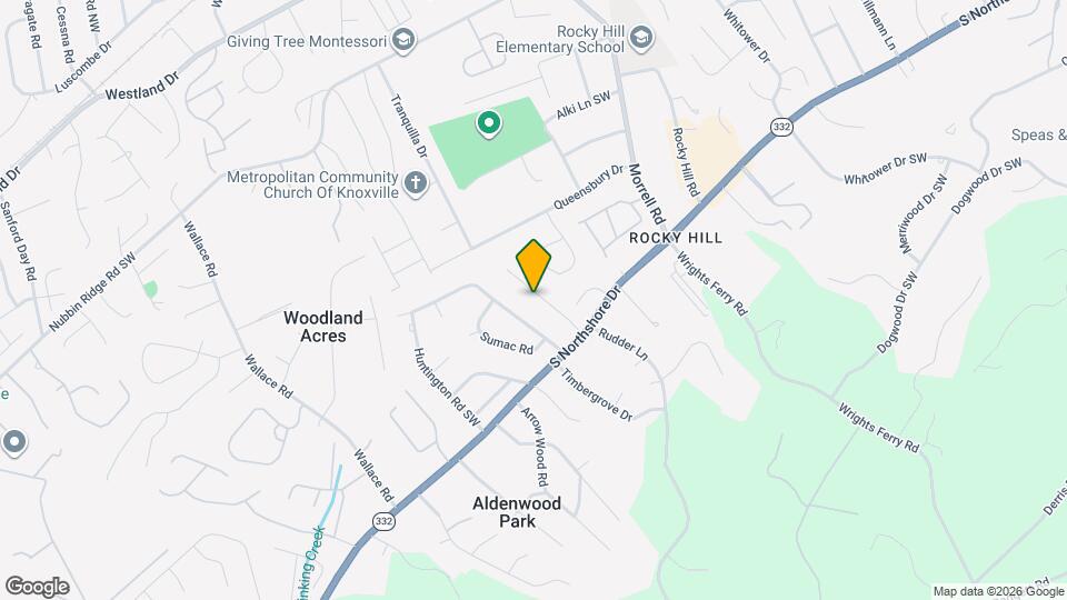 1337 Woodridge Dr Mapa y Detalles de la Ubicación