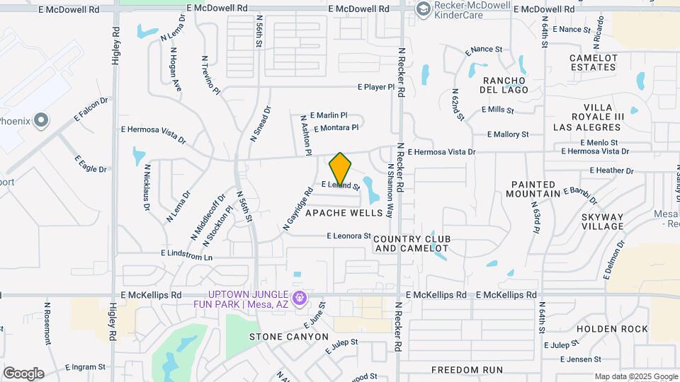 5814 E Lockwood St Map and Location Details