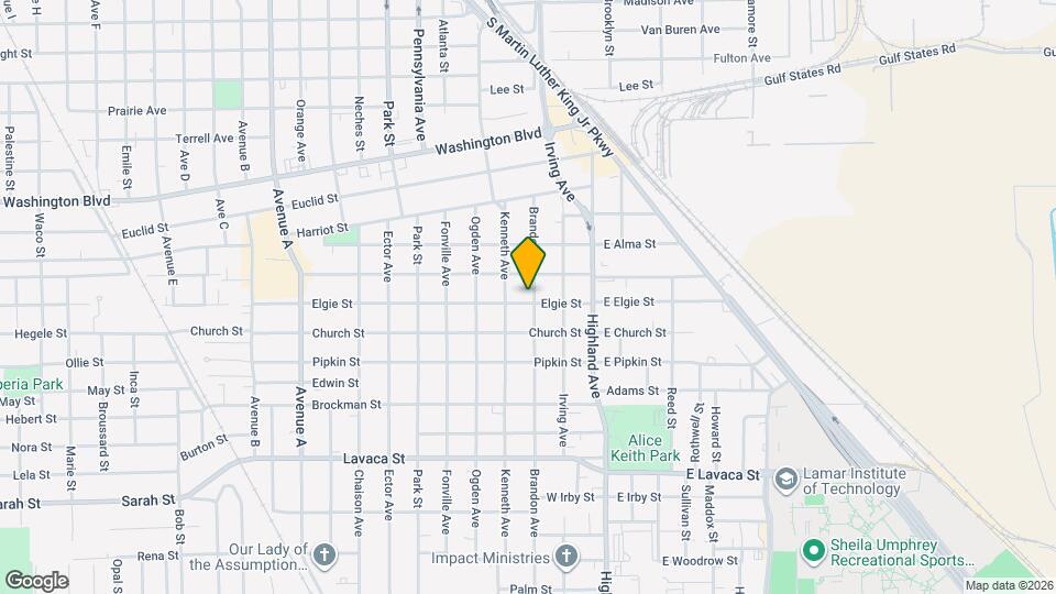 720 Elgie St Map and Location Details