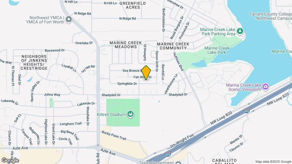 5728 Springtide Dr Map and Location Details