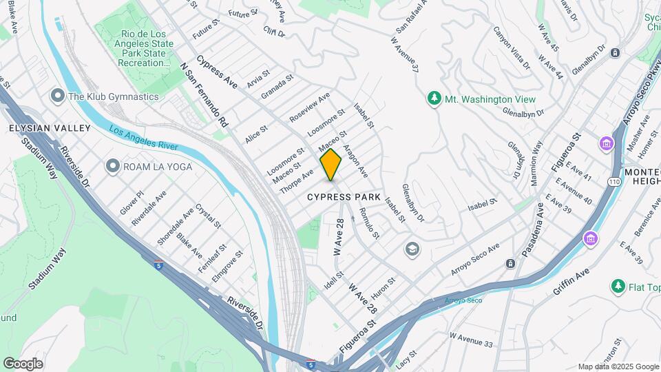 2697 Merced St Map and Location Details