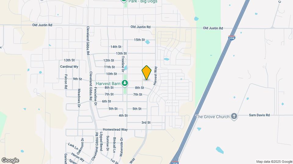 1201 9th St Map and Location Details