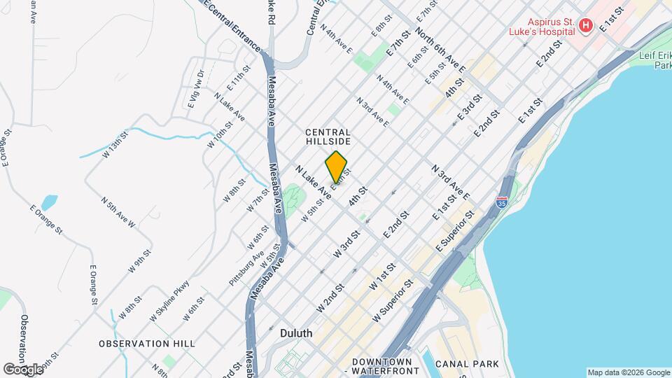 10 E 5th St, Unit 1 Mapa y Detalles de la Ubicación