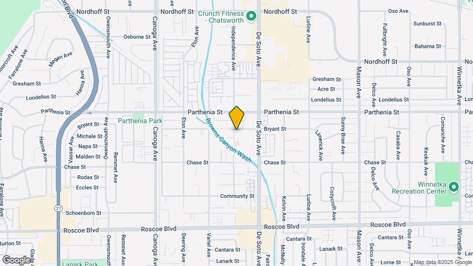 20954 Bryant St Map and Location Details