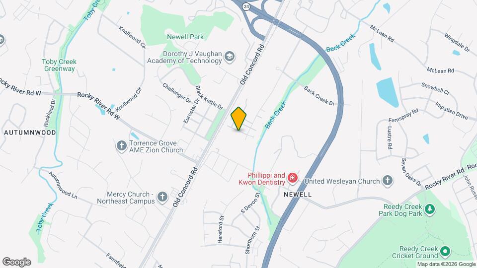 9315 Grand Valley Dr Map and Location Details